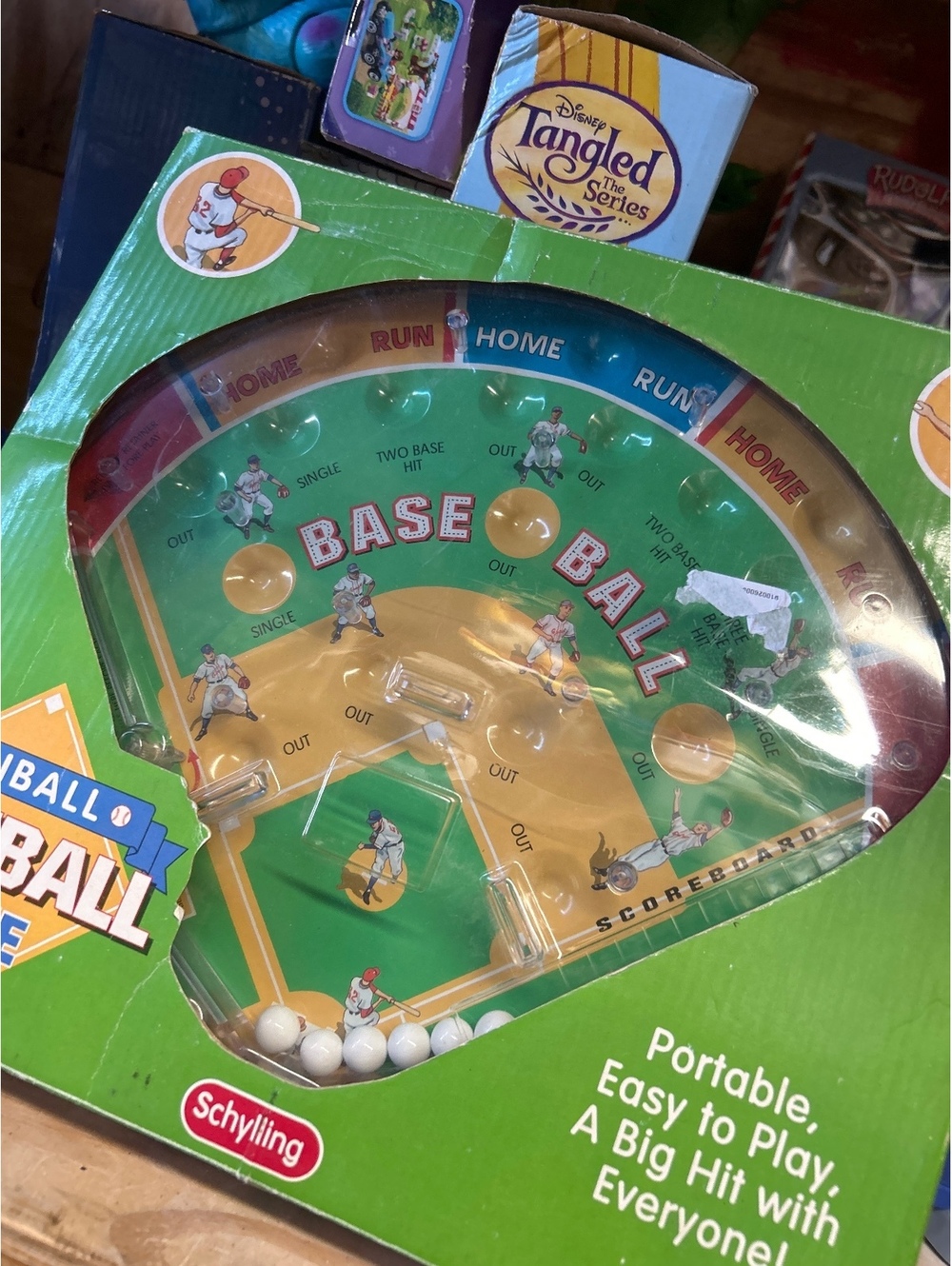 Schylling Portable Baseball Board Game - Easy to Play